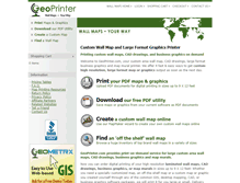 Tablet Screenshot of geoprinter.com